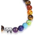 thumbnail image 4 of GHSDFBB 7 Chakra Reiki Healing Crystals Beads Braid Adjustable Bracelet With Real Lava Rock Stone For Protection, Energy, Aromatherapy Essential Oil Diffuser, 4 of 7