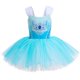 thumbnail image 1 of Vestido de princesa para niñas, vestido de fiesta de cumpleaños, disfraz de manga corta con estampado de dibujos animados zhangmengya unisex, 1 of 2