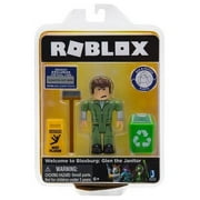 Roblox Celebrity Collection - Welcome to Bloxburg: Glen the Janitor Figure Pack [Includes Exclusive Virtual Item]