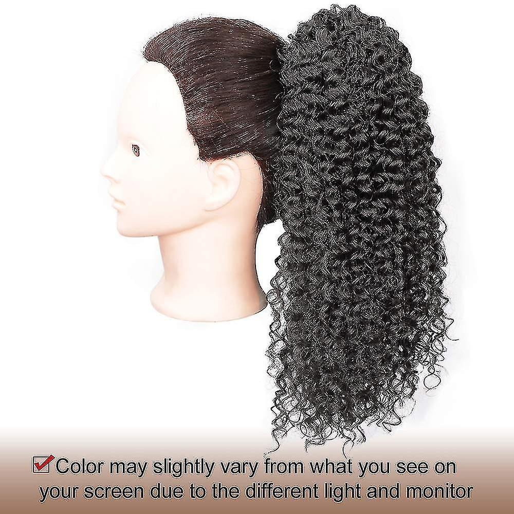 Human hair kinky ponytail hot sale