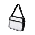 thumbnail image 4 of Bolsa transparente para s en estadios con correa de hombro ajustable, práctica y resistente al agua. SG, 4 of 8