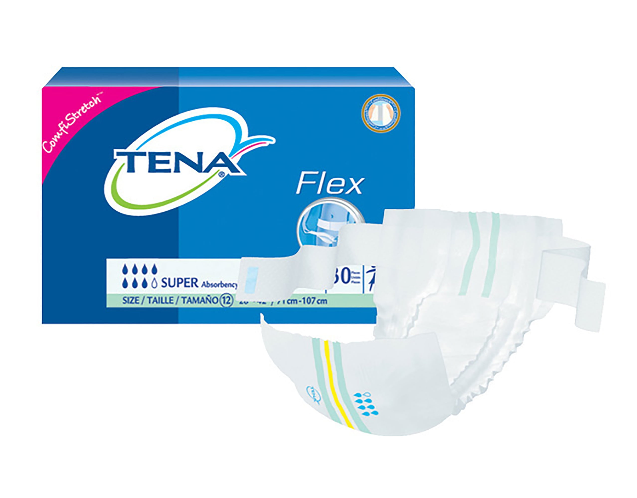 TENA ProSkin Flex Super Adult Incontinence Belted Undergarment Heavy