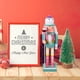 thumbnail image 5 of Decoración navideña de cascanueces, adorno de cascanueces de madera, decoración de soldado, figura de cascanueces, 5 of 7