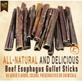 thumbnail image 3 of 6" Beef Esophagus Gullet Sticks Dog Treats, 15 count, 3 of 9