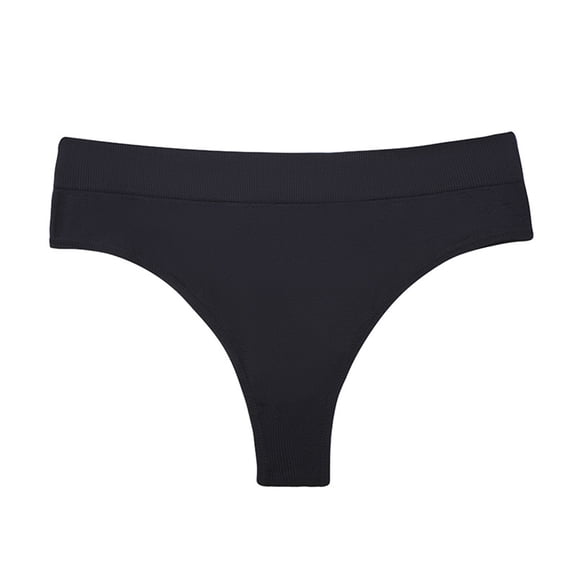 WULMLEO Womens Warners Women'sno Pinching, No Problem Dig-free High Waist Hi-cut Black M