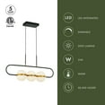 thumbnail image 5 of LP302003MBBG-Alora Lighting-Tagliato - 31W LED Linear Pendant-15.63 Inches Tall and 6.38 Inches Wide, 5 of 7