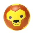 thumbnail image 2 of Pelota de fútbol suave con forma de animal, mini pelota de fútbol para aprender, regalo para niños y niñas. León, 2 of 9