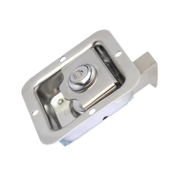 S SERENABLE RV Door Lock Easy Installation Trailer Latch for Campers Boats Trailers With Lock Core
