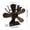 Coffee, variant on Thermal Fan for Wood Stove Stove Fan Wood Stove Fan Fireplace Fan Heat-Powered Fan with 5 Blades