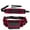 A002- Red, variant on Red Waist Bag for Wallpaper Tools, Home Improvement Hardware & Electrician Repair - Multiple Tool Pockets, Adjustable Belt Strap, Sturdy Waist Pack - for Home Improvement DIYers, Electricians, Repair