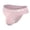 Pink, variant on Men's Thong Low Waist Bikini Half Pack Short Shorts, M, Purple
