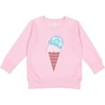 thumbnail image 2 of Inktastic Valentine's Day Ice Cream Cone Toddler Sweatshirt, 2 of 4