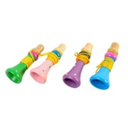 Whistle Trumpet Train Noise Slide Whistle Kids Kid Toymaker Baby Instrument Wacky Wood Whistles Mini Noisemaker Party
