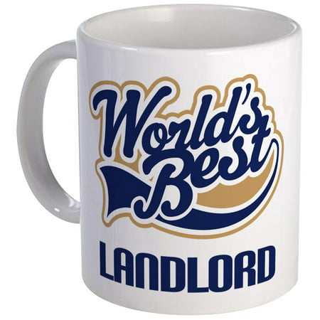 CafePress - Landlord World's Best Mug - Unique Coffee Mug, Coffee Cup (Elf World's Best Cup Of Coffee)