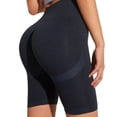 thumbnail image 2 of Mujeres entrenamiento yoga shorts tummy control rápido seco alta cintura slim fit pantalones cortos atléticos para correr gimnasio, 2 of 5