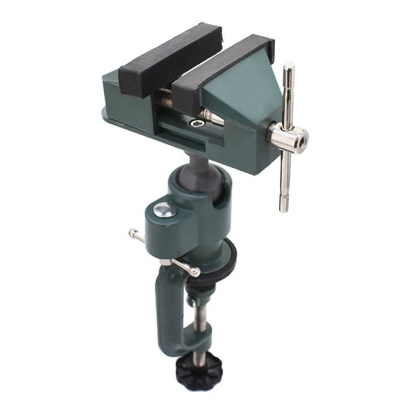 findmall Universal Table Vise 3" Aluminum Swivel 360 Degrees