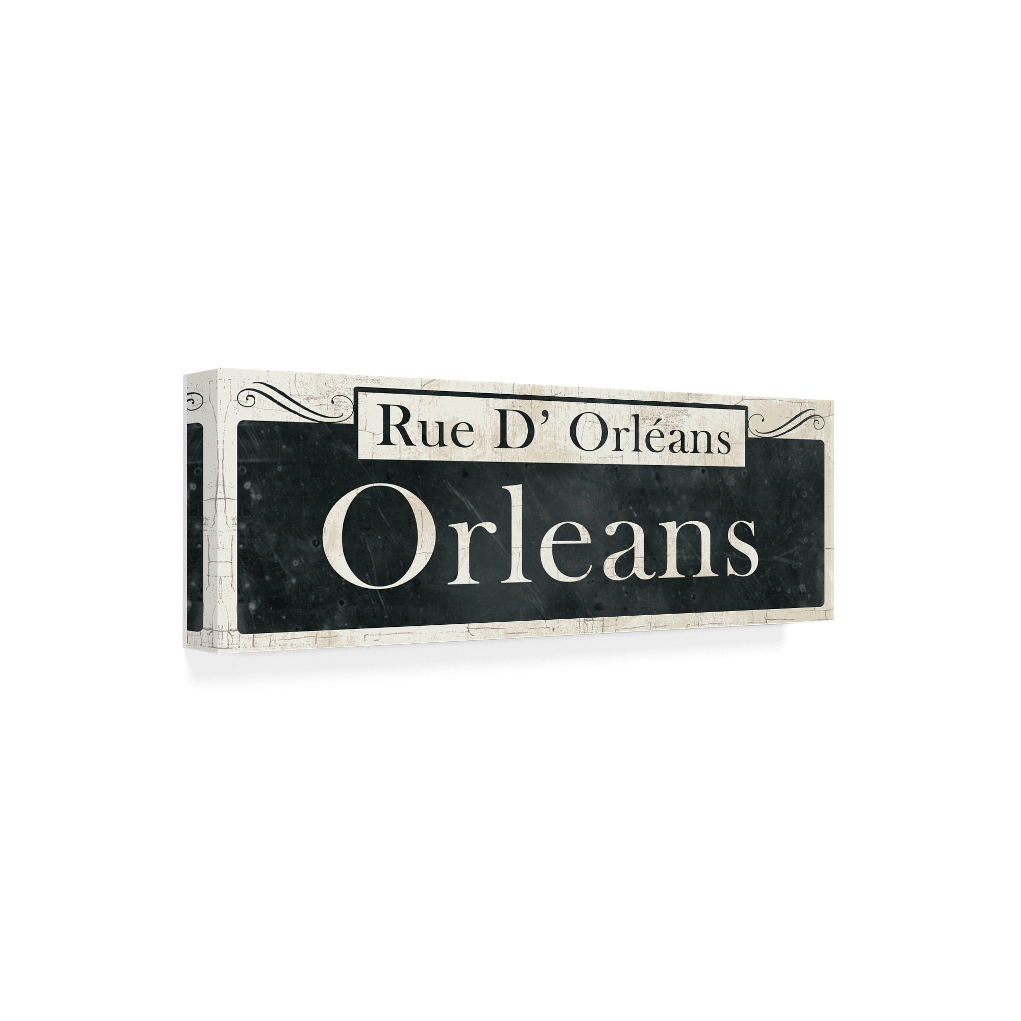 Trademark Fine Art 'French Quarter Sign II' Canvas Art by Wild Apple Portfolio