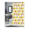 thumbnail image 2 of Carnation Home Fashions Extra Long Madeline Fabric Shower Curtain, 2 of 2