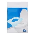 thumbnail image 1 of Almohadilla de papel para asiento de inodoro Jadeshay 5 bolsas Soluble en agua desechable, 1 of 8