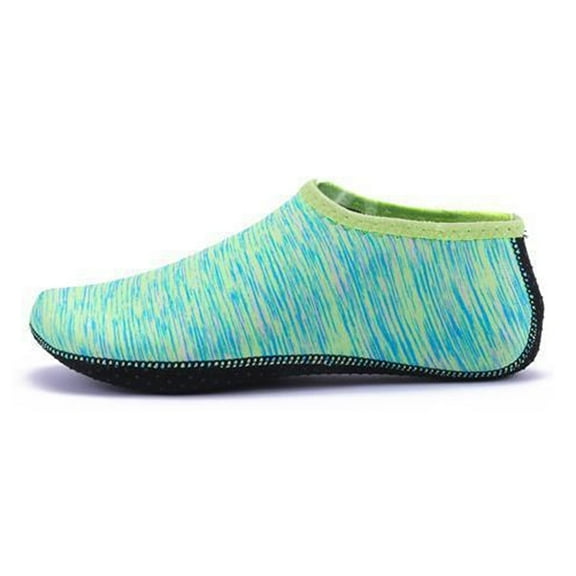 AUQ Swim-Shoes,Stylish Functional Water-Shoes,Fast-Drying Breathable Aqua-Socks for Effortless Transitions from Sand to Sea,Green
