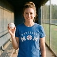 thumbnail image 4 of Womens Baseball Mom T Shirt Funny Cute Mother's Day Gift Base Ball Tee for Ladies Womens Graphic Tees, 4 of 9