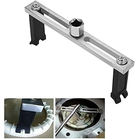 Fuel Pump Removal Tool - Lock Ring Tool, Tank Cover Wrench, Lid Remove Spanner, 3/8" to 1/2" Universal Adjustable Wrench