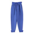 thumbnail image 4 of 12-14 Years Boys Pants Casual Trousers Boy Fleece Trousers Casual Pants Cargo Jogger Pants with Pockets Grey Pants, 4 of 7