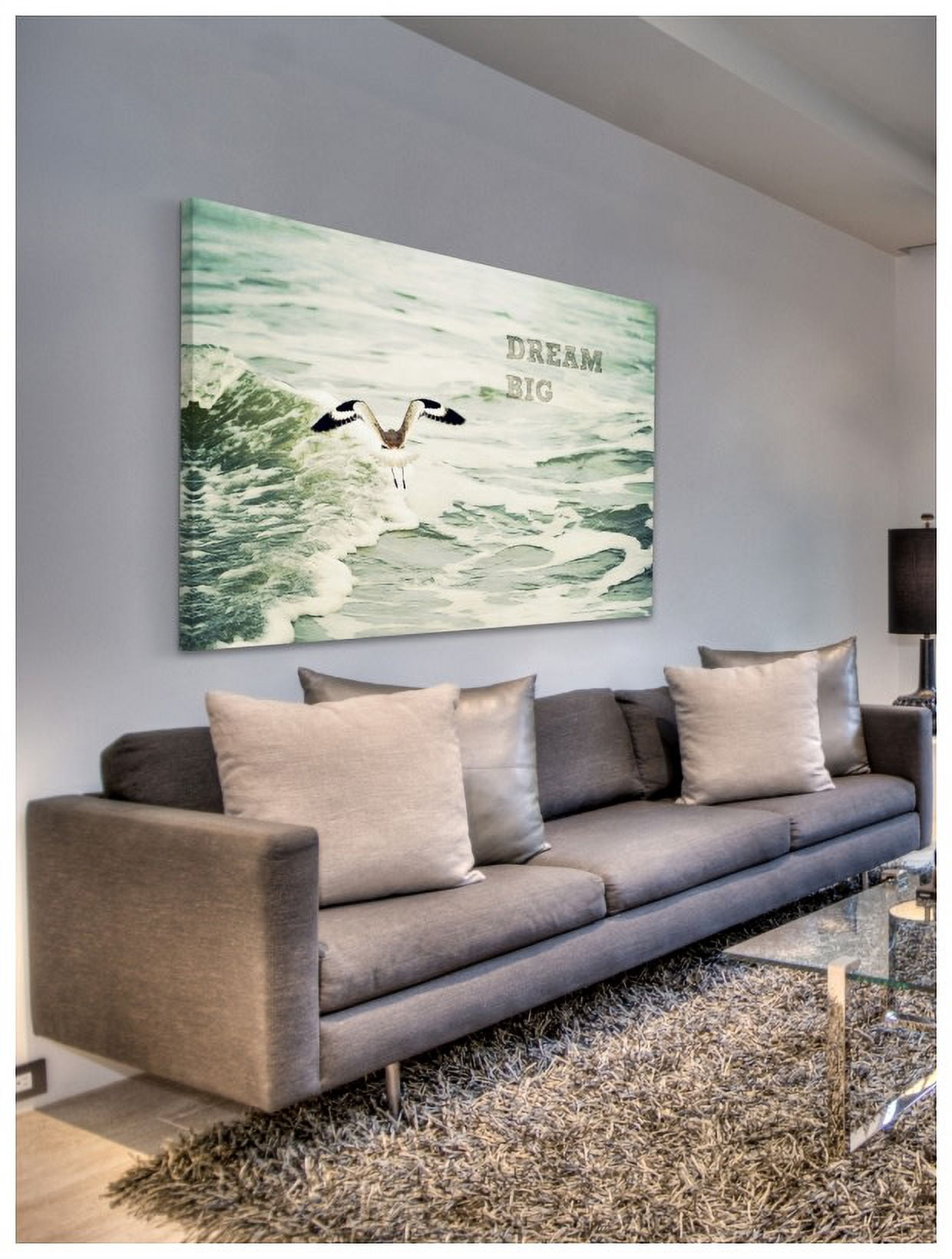 Marmont Hill "Dream Big 2" by Robert Dickinson Painting Print on Canvas
