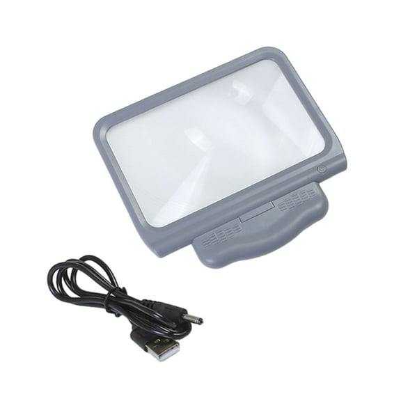 Magnifying Lens Handheld Eye Loupe for Stamp Coin Inspection Book Reading