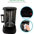 thumbnail image 4 of NutriChef Four Vertical Rotatif de Comptoir - Machine à Shawarma Rôtissoire, Machine à Kebab, Résistant aux Taches et Écoénergétique avec Porte Résistante à la Chaleur, Comprend un Support à Kebab avec 7 Brochettes (PKRTVG34), 4 of 4