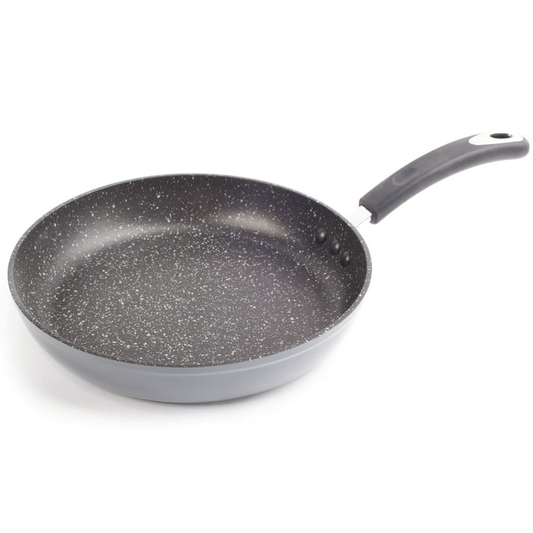 Ozeri 12 Stone Earth Frying Pan by , with 100% APEO & PFOA-Free Stone-Derived Non-Stick Coating from Germany, Gray