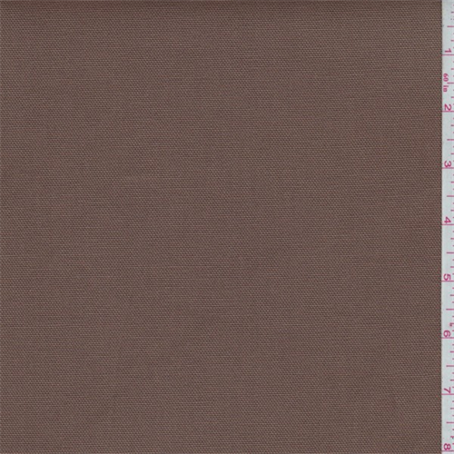 Cedar Brown Cotton Canvas, Fabric By the Yard