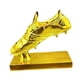 thumbnail image 3 of Trofeo de resina de bota de oro para fútbol, para muebles de decoración del hogar base de oro, 3 of 8