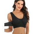 thumbnail image 3 of 1-3 Pack Womens Sports Bras Yoga Bras Adjustable Front Cross Side Buckle Lace Wireless Seamless Sports Bra, 3 of 8
