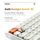 thumbnail image 3 of Teclado mecánico silencioso inalámbrico MelGeek O2 para trabajo, 3 of 7