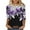 Black, variant on New Arrivals Womens Modern Geometric Floral 3/4 Sleeve Round Neck Tees Tshirts Fall Tops for Contemporary My Items