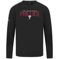 thumbnail image 2 of Men's Levelwear  Black Philadelphia Phillies Mandate Carve Tri-Blend Sweatshirt, 2 of 3