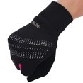 thumbnail image 4 of Guantes cálidos de invierno con dedos completos, manopla transpirable con pantalla táctil y dedos completos (rosa roja-L/XL), 4 of 4