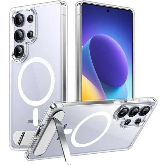 Funda magnética Temdan con soporte para Samsung Galaxy S25 Ultra