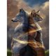 thumbnail image 1 of Pintura de diamante (DE6100) 5D DIY Art Square Kit Wolf Tiger Craft Drawing 20X30cm Hugtrwg Para estrenar, 1 of 1