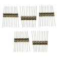 thumbnail image 4 of 50 unidades Fusible Fundición T2A 250 V 0.16 x 0.43'' Cables 0.98 x 0.08'' Baoblaze Fusible de fusión lenta de 50 piezas, 4 of 6