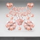 thumbnail image 5 of Globos de Feliz Cumpleaños, Globos con Letras, Globos de Estrella y Corazón para Jardín Exterior Oro rosa, 5 of 8