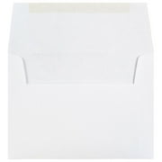 JAM Paper A2 Invitation Envelopes, 4 3/8 x 5 3/4, White, 100 per Pack