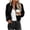 A-Black, variant on Women's Thin Windbreaker Jacket Fall Winter Zip Up Cropped Bomber Jackets Long Sleeve Waterproof Outwear for Daily Wear A-Brown S