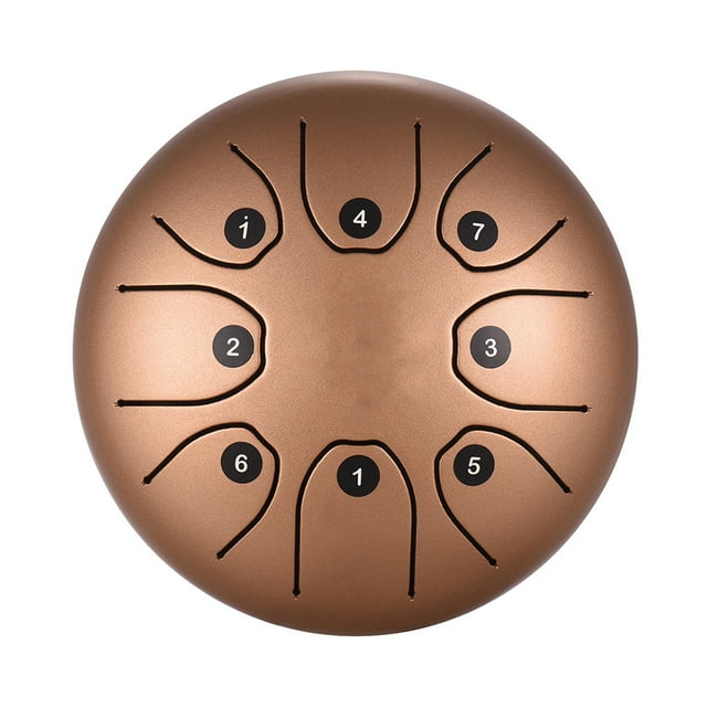 Mini tambor de lengüeta de acero de 8 tonos de 5 5 pulgadas Percusión de tecla C