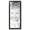 thumbnail image 2 of ArtToFrames 16" x 41" Honors Black with Gold Picture Frame, 16x41 inch Black Wood Poster Frame (WOM-5158), 2 of 7