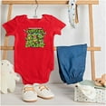thumbnail image 3 of TMNT Ninja Turtle Xmas Cartoon Baby Romper Boys or Girls, 3 of 6