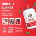 thumbnail image 5 of (2 pack) MaryRuth's Immunity Gummies Cherry Flavor for Immune Support Overall Health Vegan Adults & Kids Ages 4+ 90 Count, 5 of 12