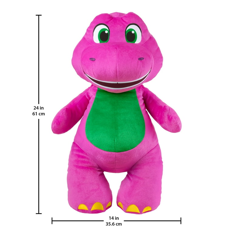Barneyぬいぐるみ Fisher-Price Barney's World Jumbo Barney Plush, 26-inch