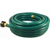1/2" x 75ft Light Duty Garden Hose – Lightweight, Flexible, Kink-Resistant, Durable Vinyl, Leak-Proof Couplings, Weather-Resistant Water Hose for Lawn, Garden, and Outdoor Use